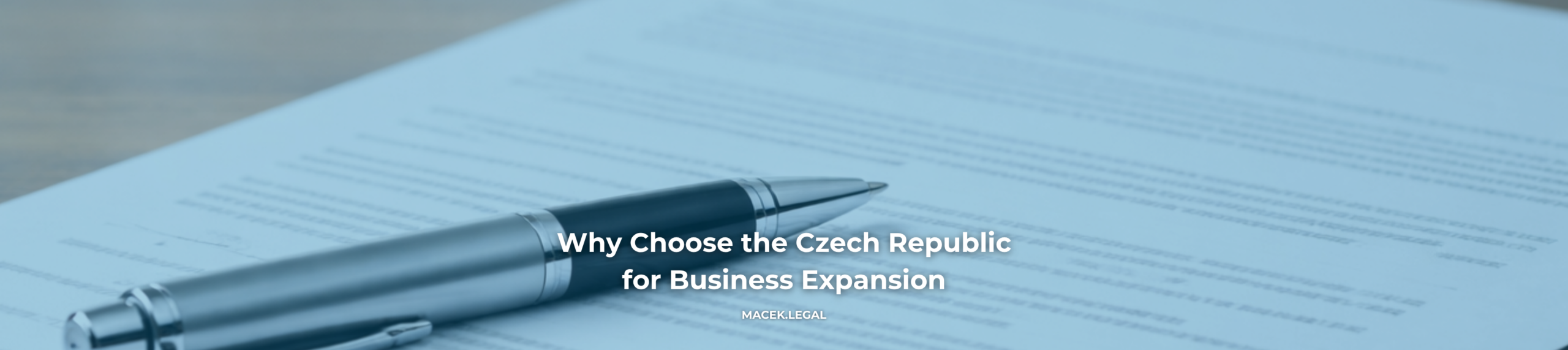 WHY CHOOSE THE CZECH REPUBLIC FOR BUSINESS EXPANSION